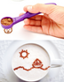 Food Decorating Tools 16 Different Images Decor Coffee Cake Foods Piping Spoons - Minihomy