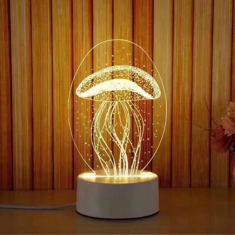 Bedroom bedside creative electronic night light - Minihomy