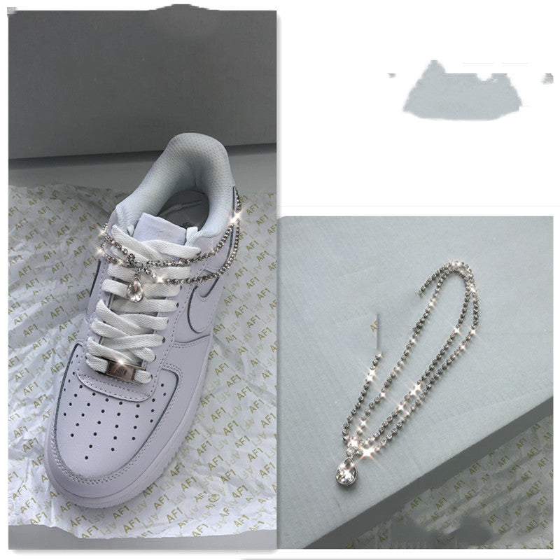 Anti-hook diamond shoelace chain - Minihomy