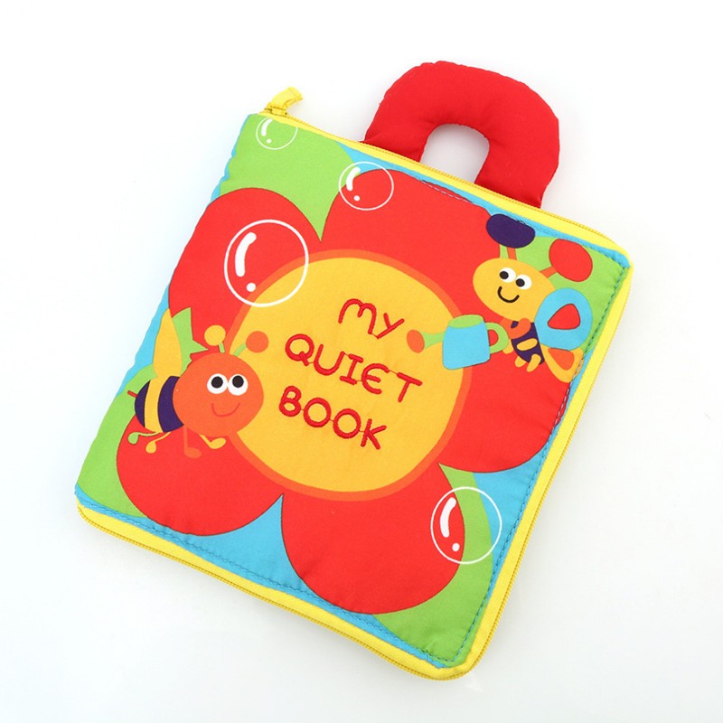 Baby Multi-Functional Soft Cloth Books - Minihomy