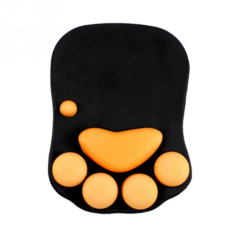 Personality Cat Paw Comfortable Soft Office Desk Decor Wrist Support Mouse Pad - Minihomy