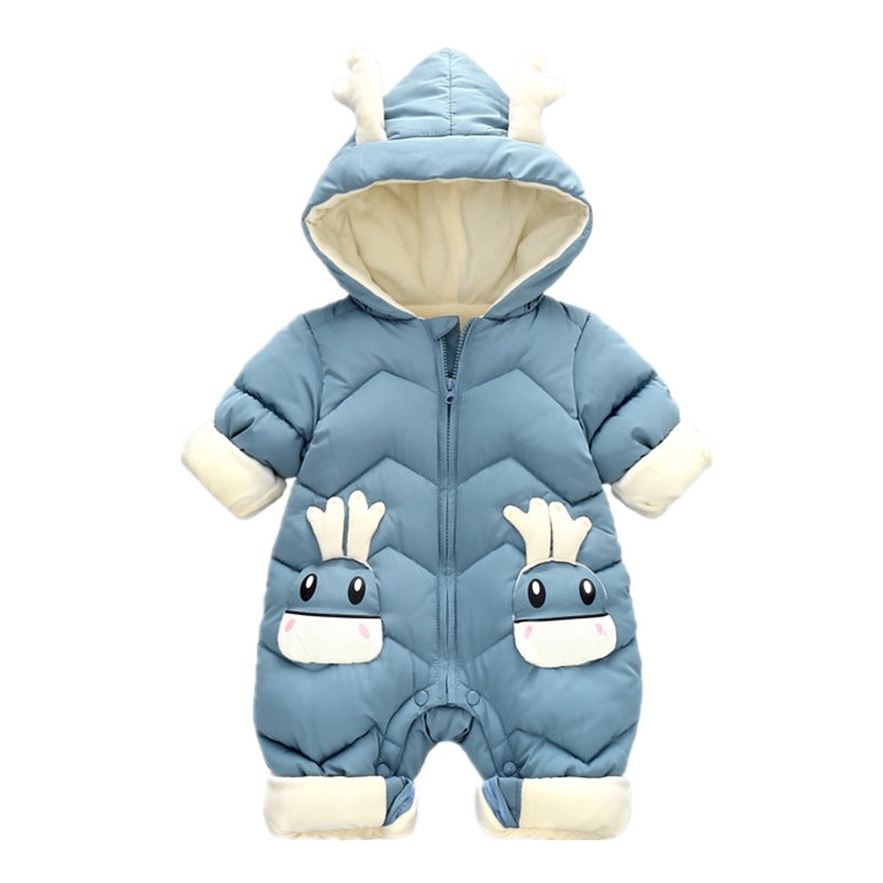 Baby winter romper outwear - Minihomy