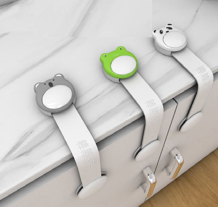 Child safety lock baby anti-pinch drawer lock - Minihomy