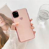 Luxury plating love phone case - Minihomy