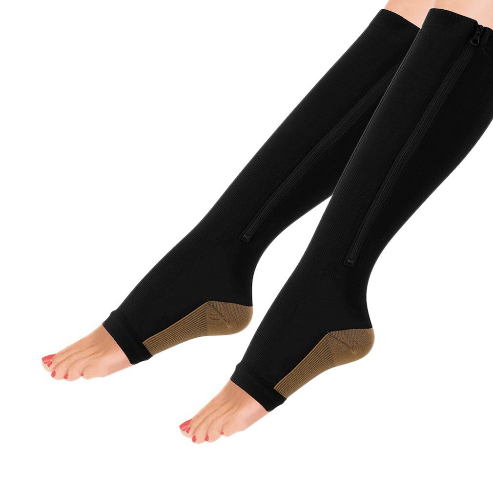 Sports Compression Socks Compression Zipper Socks