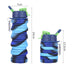 Foldable Water Bottle Leakproof Fold Silicone Cute Water Bottles Kids Cup with Straw - Minihomy