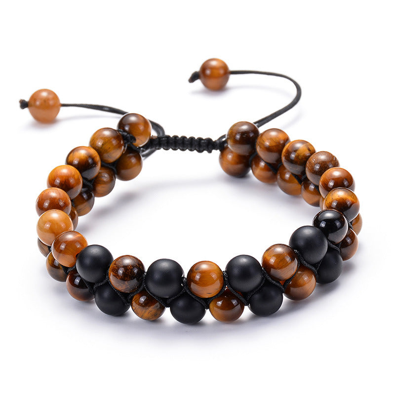 Tiger eye couple bracelets