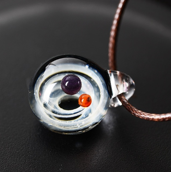 Cosmic Nebula Pendant Necklace - Minihomy