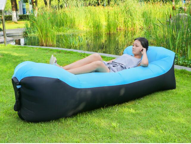 Outdoor Air Sofa Fast Inflatable Laybag Folding Sleeping Bag