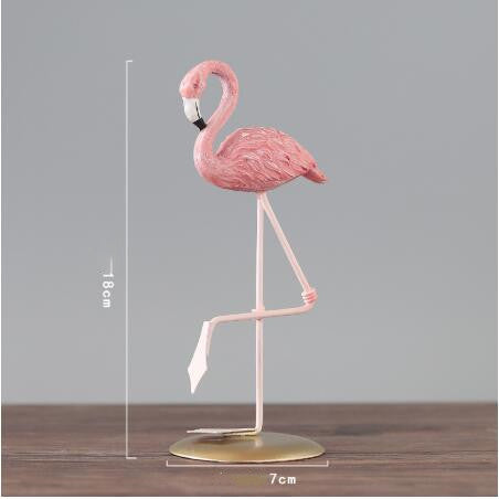 Flamingo ornament stand art statue art gift