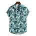 Men Short sleeved beach shirts men - Minihomy