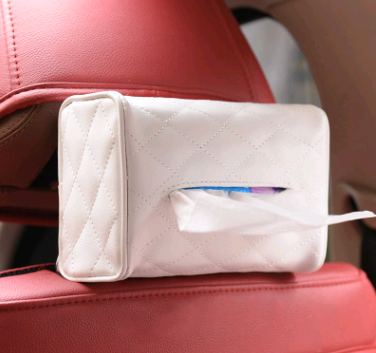 Sun visor chair back-mounted car interior tissue box creative car supplies paper towel set