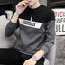 Men's round neck long sleeve T-shirt - Minihomy