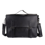 Leather Business Handbag Laptop Briefcases for Men