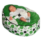 Soft Baby Chair Infant Bean Bag Bed cover without filler Pouf for Feeding Baby