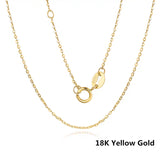 18k Gold Adjustable Chain Clavicle O-chain - Minihomy