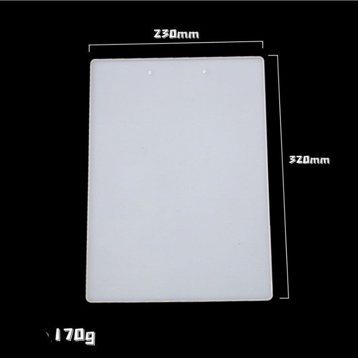 Folder Drawing Board Stationery Mirror Silicone Mold - Minihomy