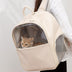 Large Space Visible Transparent Cat Bag Outing Backpack