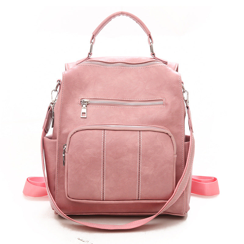 Backpack Women's Bag trend bag new pu pillow bags girl travel school bags