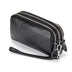 The First Layer Cowhide Women's Clutch Three-Layer Zipper Wrist Bag Leather Mobile Phone Bag Women's Long Wallet