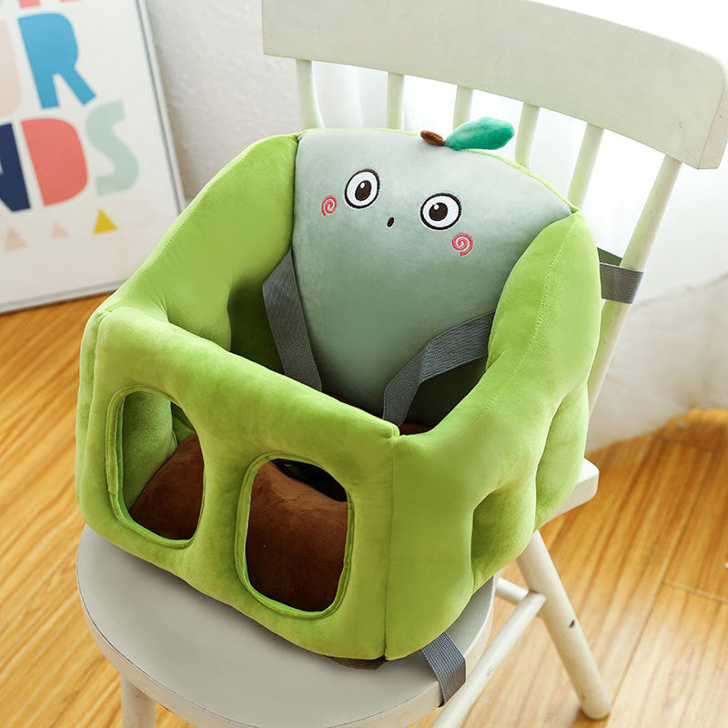 Cartoon Portable Baby Dining Chair Multifunctional Baby Car Can Be Fixed - Minihomy