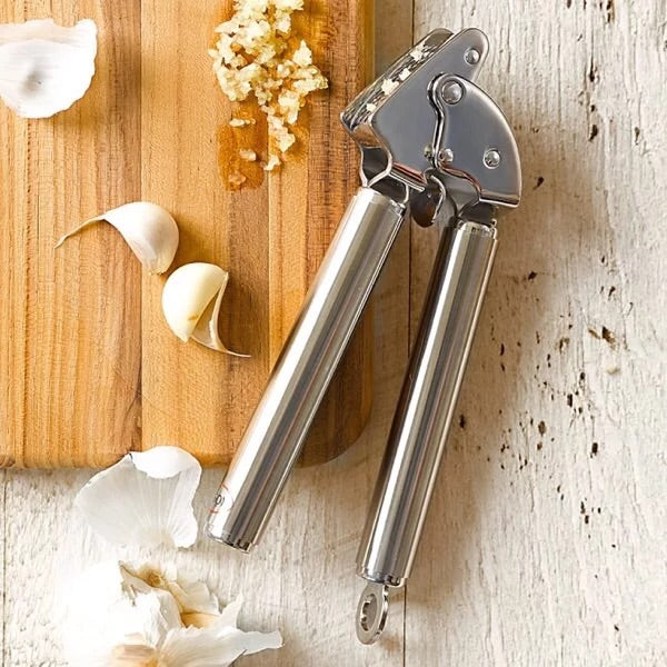 Stainless Steel Garlic Press