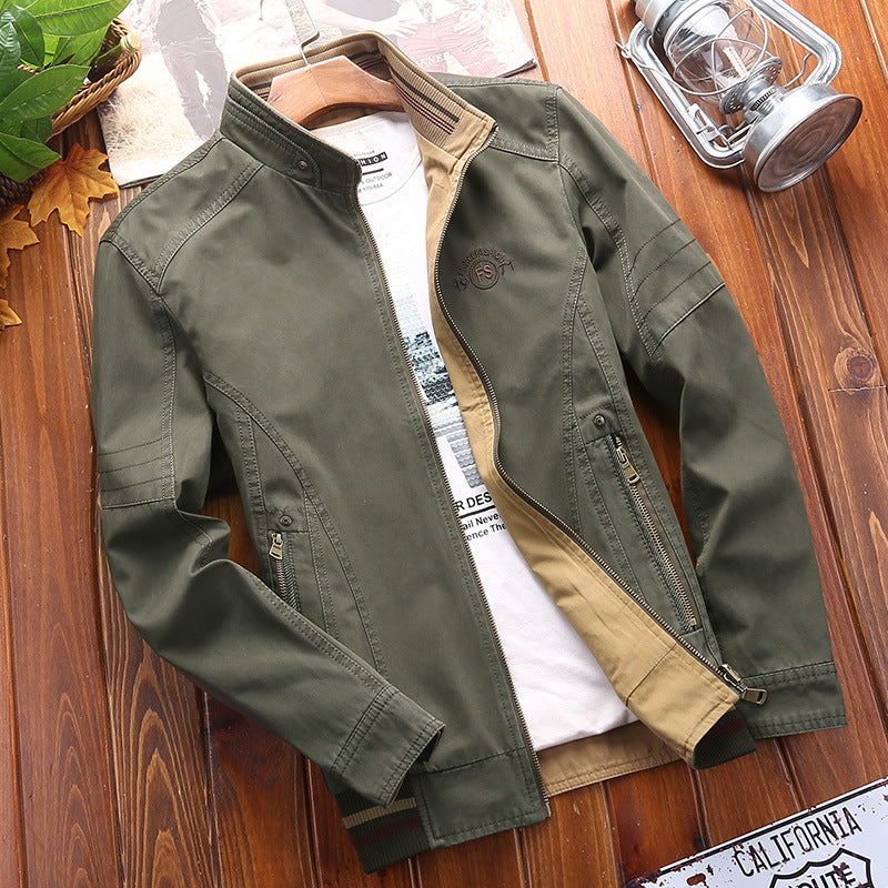 Outdoor Leisure Double-Sided Wear Loose Jacket New Jacket - Minihomy