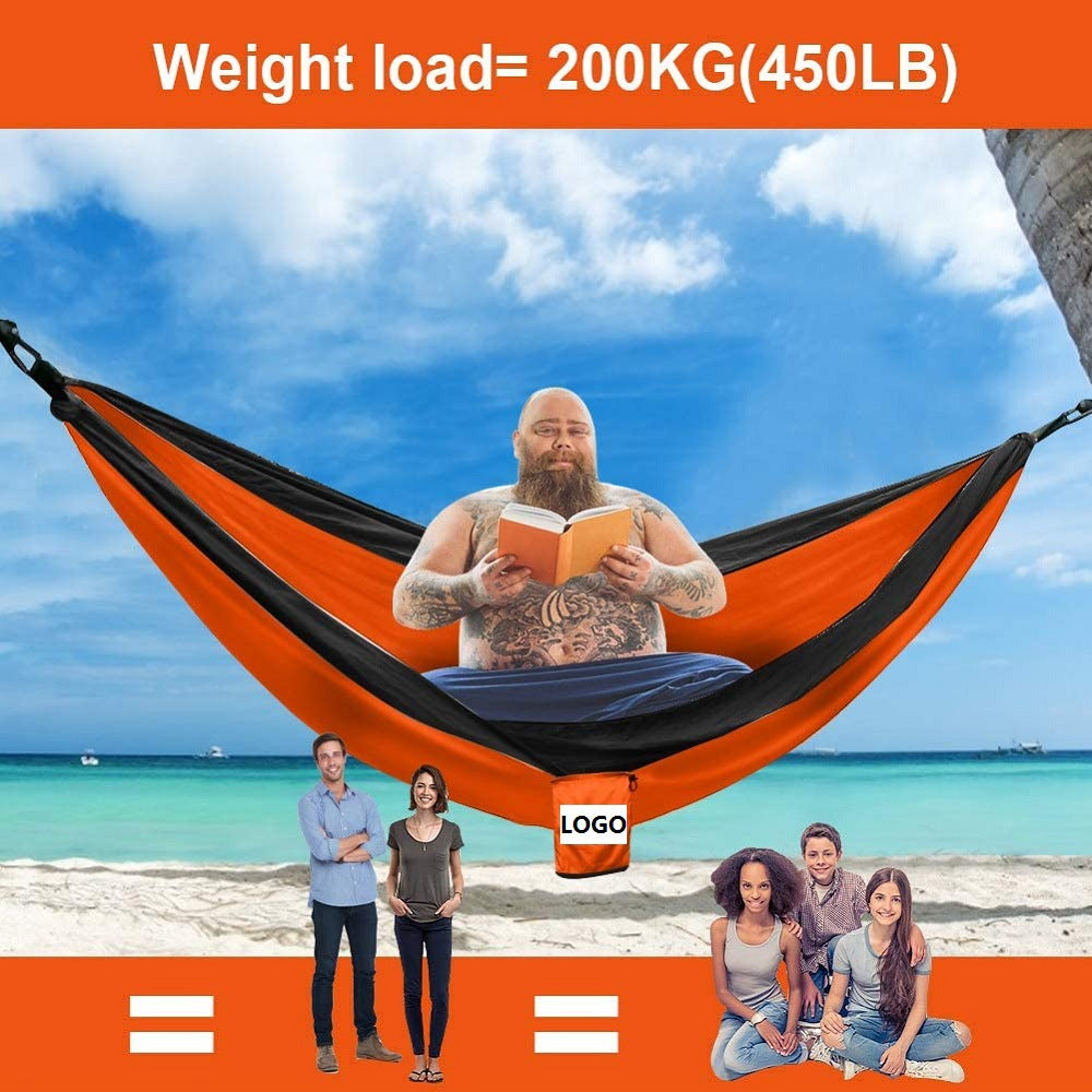 High Load-Bearing Single Double Nylon Hammock - Minihomy