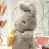 Cute Fluffy Bunny Plushies Stuffed Soft Baby Appease Toy Long Plush Hug Star Carrot Rabbit - Minihomy