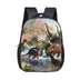 Cartoon Dinosaur Kindergarten Backpack - Minihomy