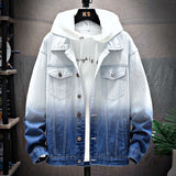 Men's Denim Jacket Loose Jacket Student Clothes Men - Minihomy