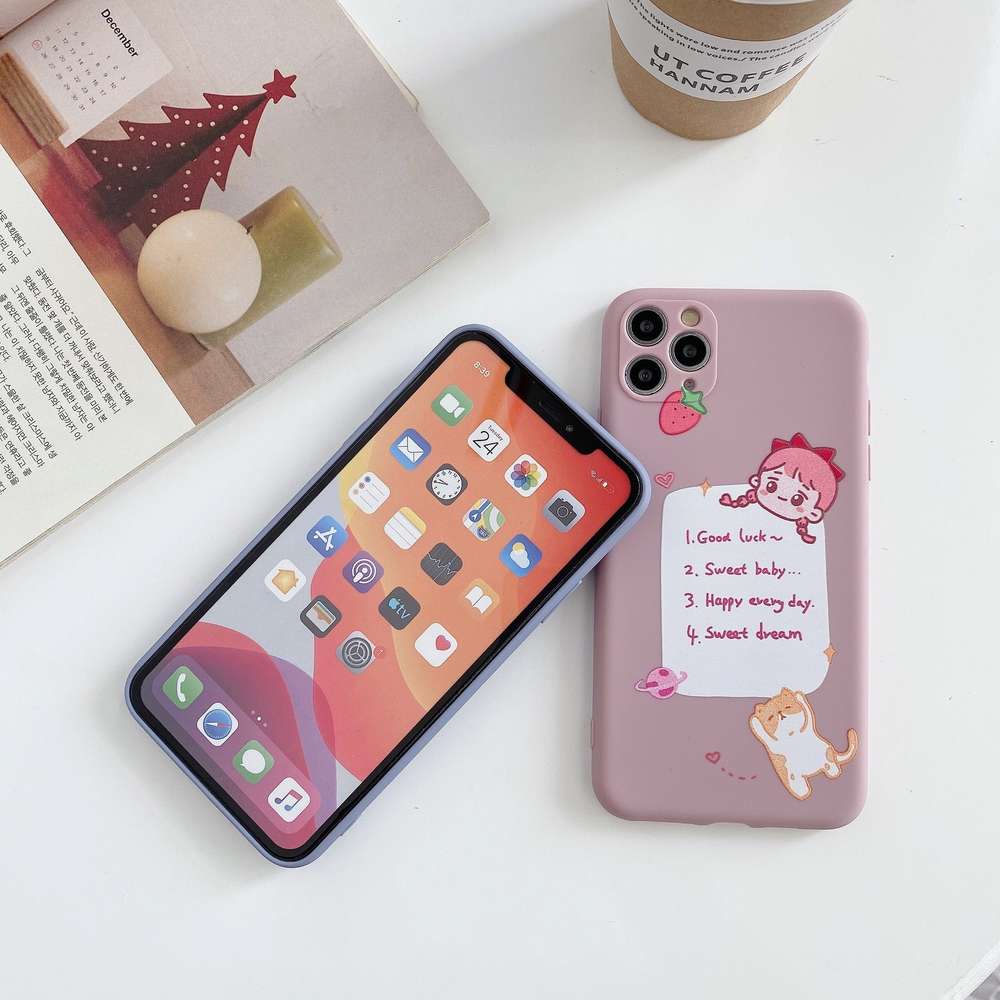 Cartoon Soft Shell Mobile Phone Case - Minihomy