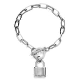 Padlock Pendant OT Clasp