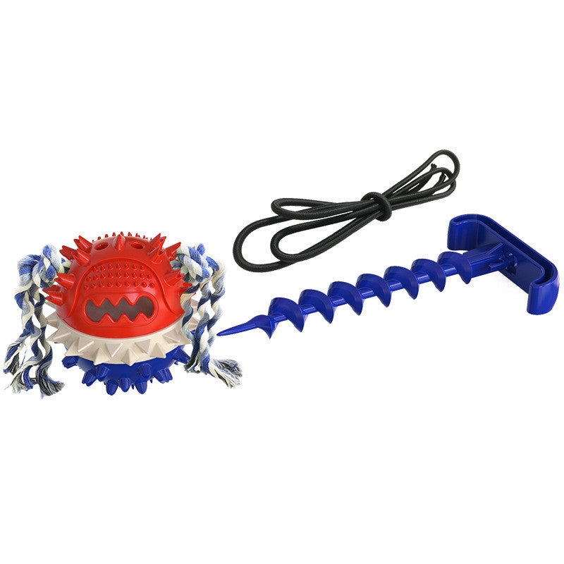 Dog Teething And Bite Resistant Outdoor Strong Draw Rope Ball