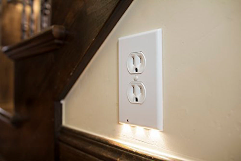 Durable Convenient Outlet Cover Duplex Wall Plate Led - Minihomy