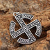 Stainless Steel Viking Jewelry Rune Slav Logo Pendant Domineering Men'S Necklace