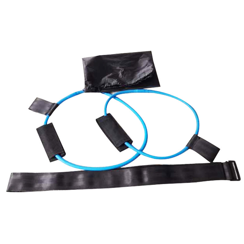 Latex Material Yoga Fitness Belt Foot Pedal Tension Rope Home Exercise Fitness Equipment Home Workout Resistance Bands - Minihomy