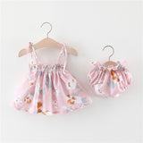 Baby Summer Princess Dress Baby Skirt Girl Dress Suit