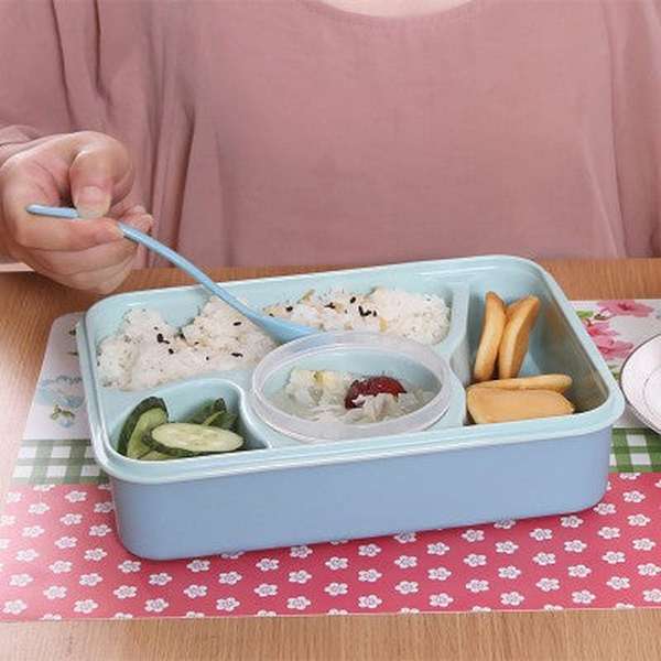 Four Plus One Microwave Lunch Box - Minihomy