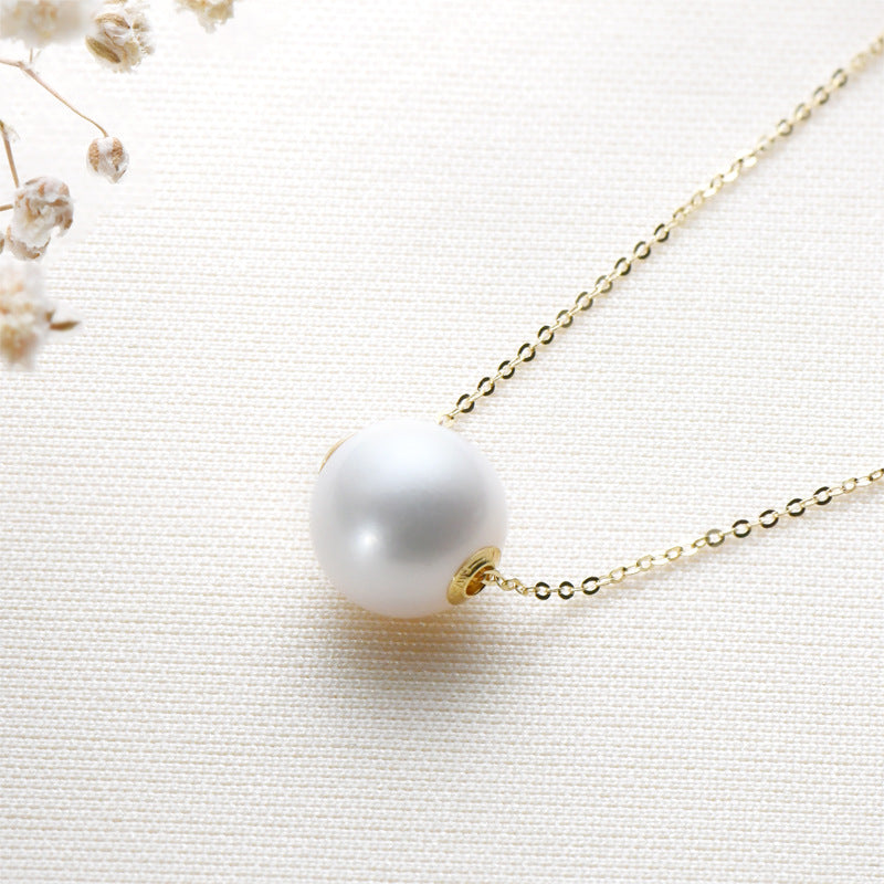 Natural Freshwater Pearl Passepartout Necklace