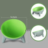 Cat Dog Bowl With Stand Pet Feeding Food Bowls Dogs Bunny Rabbit Nordic Color Feeder Product Supplies Pet Accessories - Minihomy