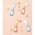 Baby Learn To Eat Training Fork Spoon Baby Food Elbow Feeding Tableware Twist Fork Spoon Children''S Tableware Set