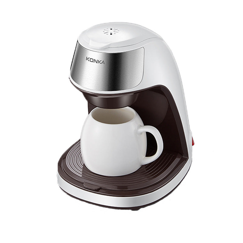 Coffee Machine Fully Automatic Home Office Mini American Small Portable Coffee Maker - Minihomy