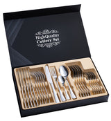 Stainless Steel Cutlery Set 24-Piece Gift Cutlery Steak Gift Box