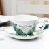 Embossed Latte Coffee Cup Cappuccino Latte Cup - Minihomy