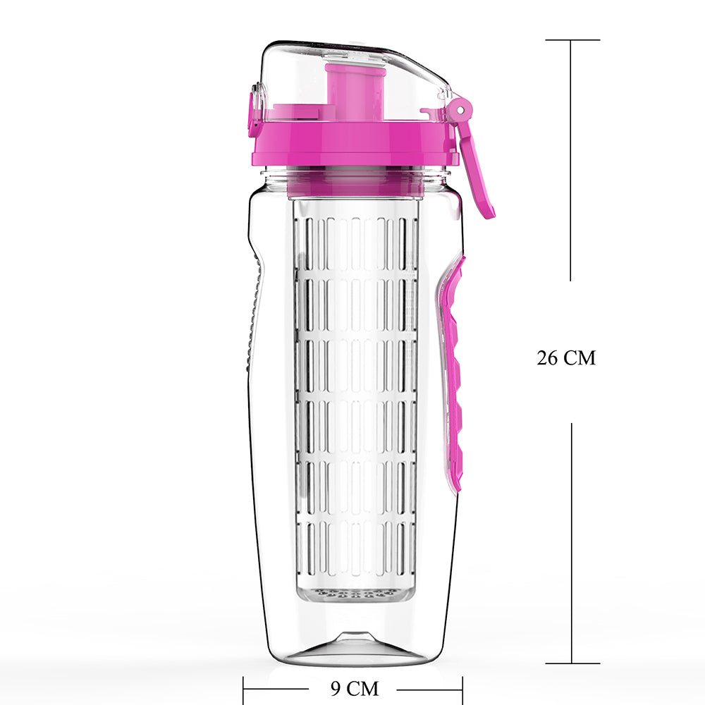 Free Fruit Infuser Juice Shaker Bottle Portable Climbing Camp Bottle - Minihomy