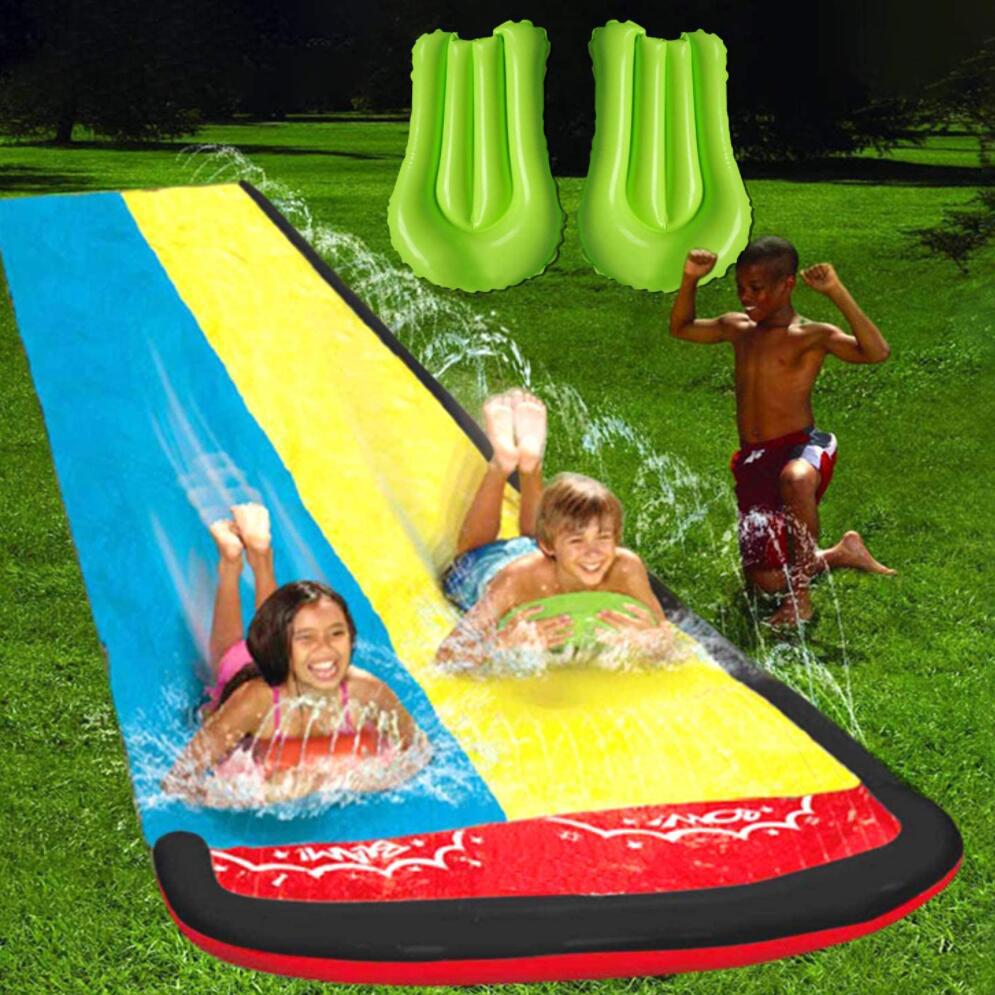 Children Double Surf Water Slide Outdoor Toy - Minihomy