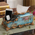 European-style Fruit Plate Three-piece Coffee Table Decoration Ashtray Tissue Box Set