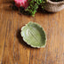 Green Leaf Horizontal Pattern Ceramic Dish Plate Melon Seed Dish Home Accessories Leaf - Minihomy