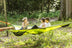 Multi-Person Hammock Three Point Design Portable Hammock Multi-functional Triangle Aerial Mat - Minihomy